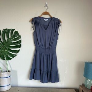 Evereve Blue Mini Dress